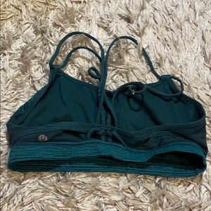 dark green lulu bra